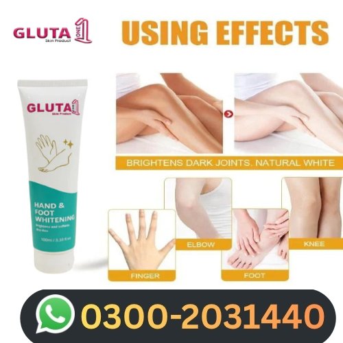 Gluta Hand & Foot Whitening Cream In Pakistan