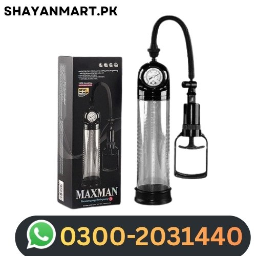 Maxman Pressure Gauge Penis Pump In Pakistan