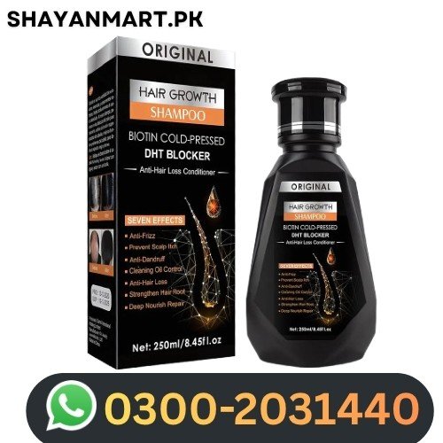 Biotin Cold Pressed DHT Blocker And Hair Growth Shampoo in Pakistan