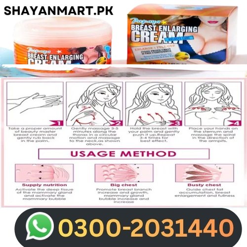 Breast Enlarging Cream Use