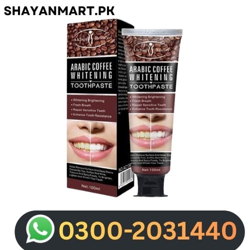 Arabic Coffee Whitening Toothpaste In Pakistan