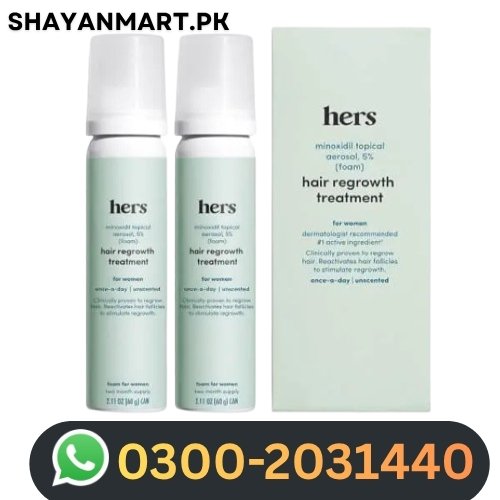 Hers Minoxidil Hair Treatment Solution in Pakistan