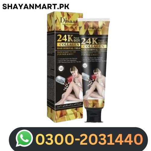 24K Gold Collagen Hair Removal Cream Price in Pakistan