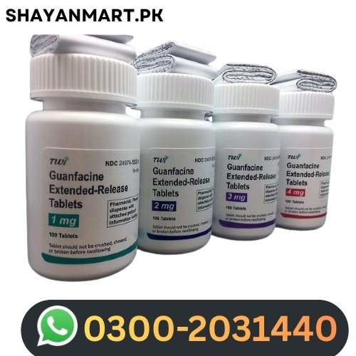 Guanfacine 3mg MR Tablets In Pakistan