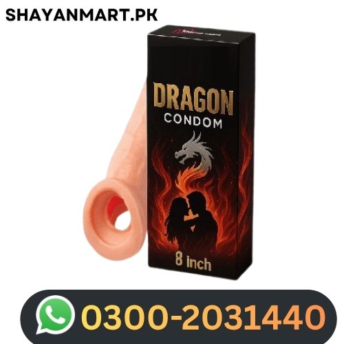 Silicone Dragon Condom 8 Inch In Pakistan