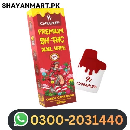 9H-THC XXL Vape Candy Cane Kush 99% 2ml In Pakistan