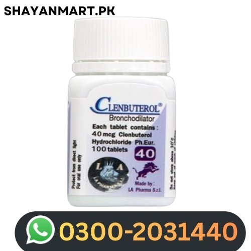 Clenbuterol 40 Mcg Tablets Price in Pakistan