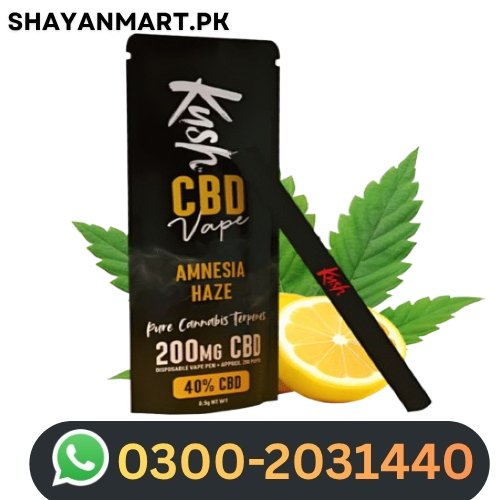 Kush CBD Vape | Amnesia Haze (CBD 40% / THC 0%) In Pakistan