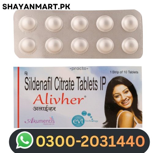 Alivher 25MG Tablets Price In Pakistan