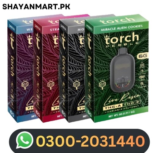 Torch Pebble Live Resin Disposable 6G In Pakistan