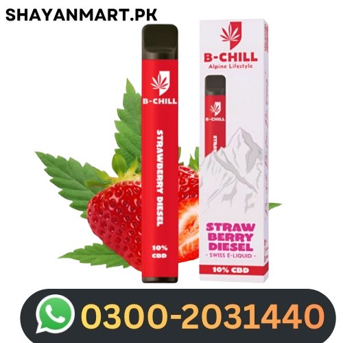 B-Chill CBD Vape | Strawberry Diesel (CBD 10% / THC 0%) In Pakistan