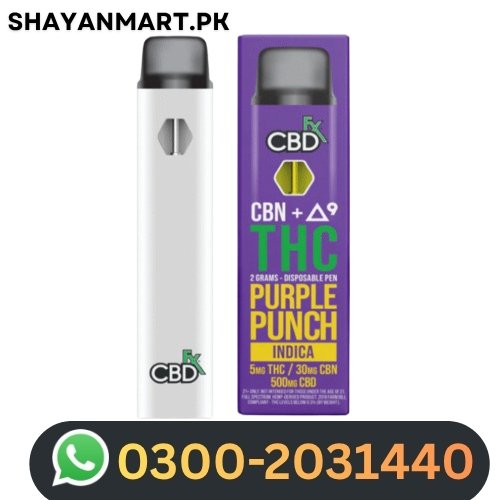 Cbdfx Thc Purple Punch 2 Grams – Disposable Pen In Pakistan