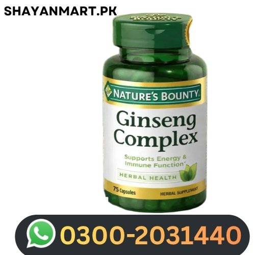 Ginseng Complex Capsules in Pakistan