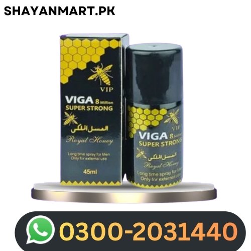 Vip Viga Spray 8 Million Super Strong With Royal Honey In Pakistan
