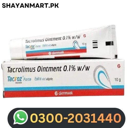 Tacroz Forte 0.1% Ointment Cream In Pakistan 