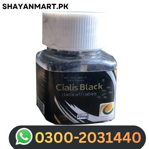 Cialis Black 10 Tablet 20mg Tadalafil In Pakistan