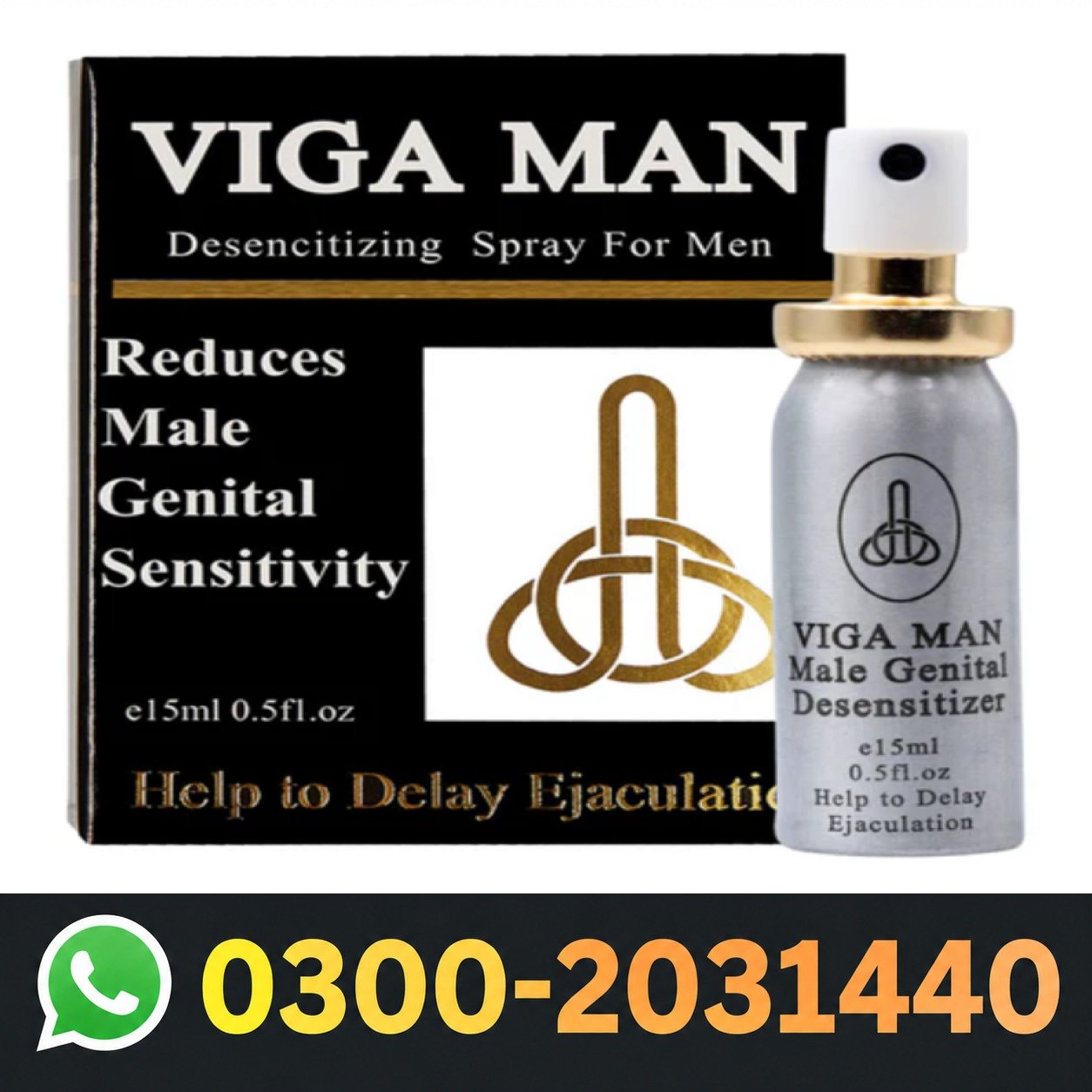 Viga Man Delay Spray 15Ml In Pakistan