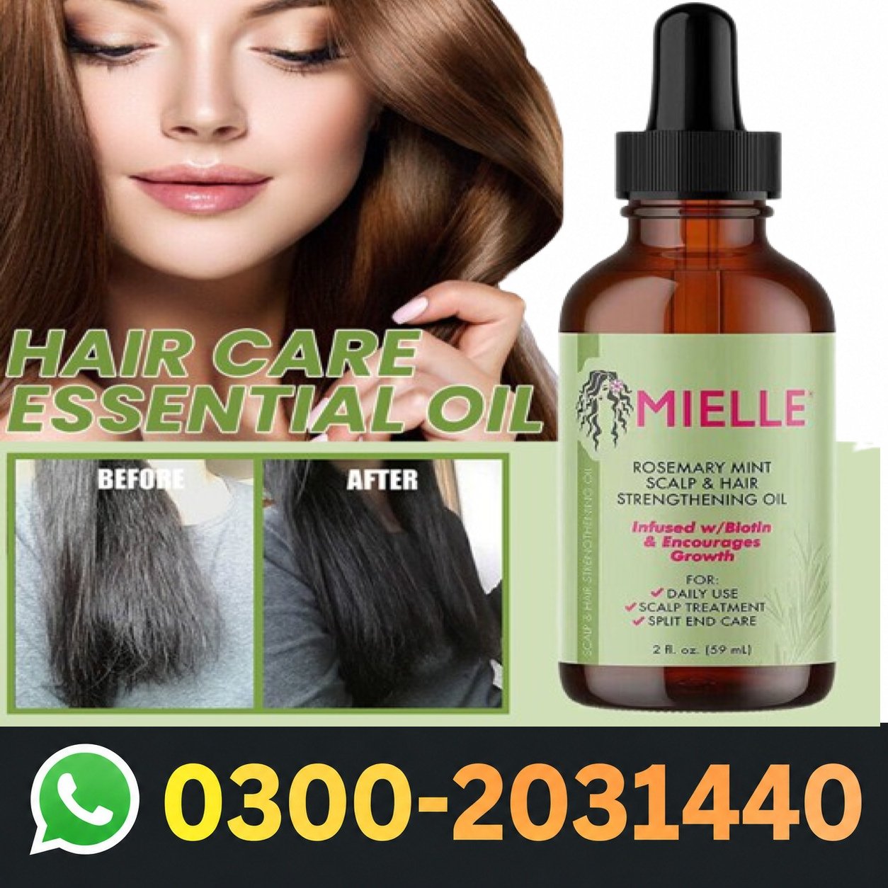 Mielle Rosemary Mint Oil In Pakistan