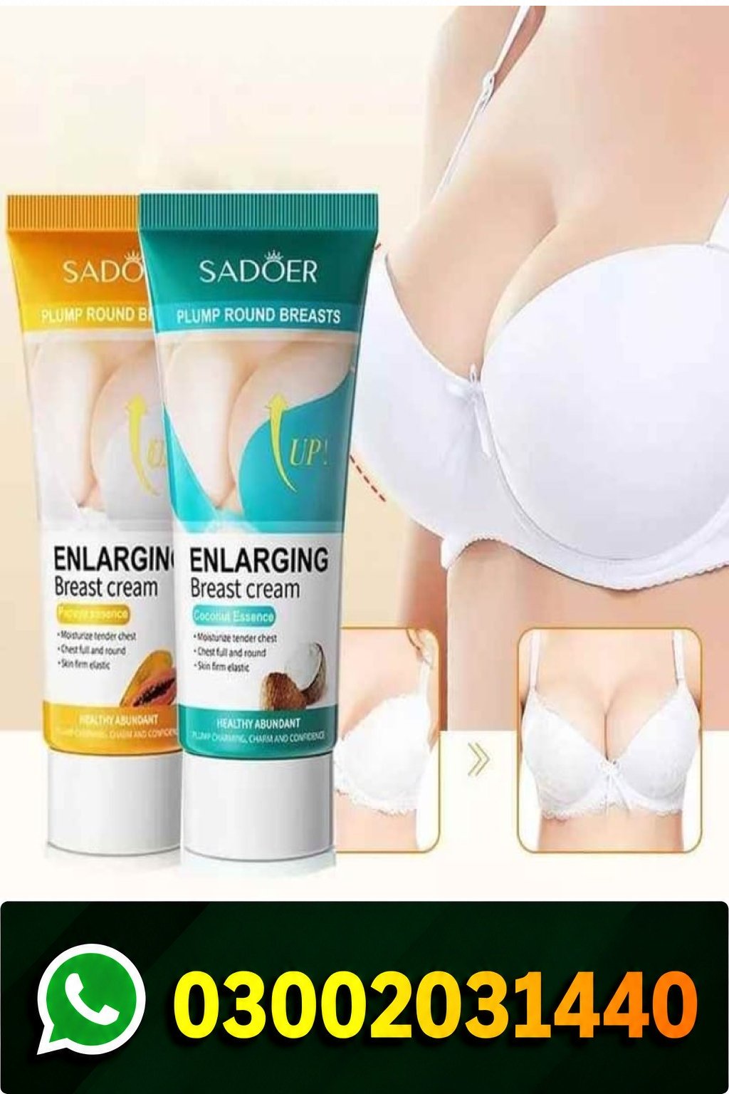 Sadoer Enlargement Breast Cream Price In Pakistan