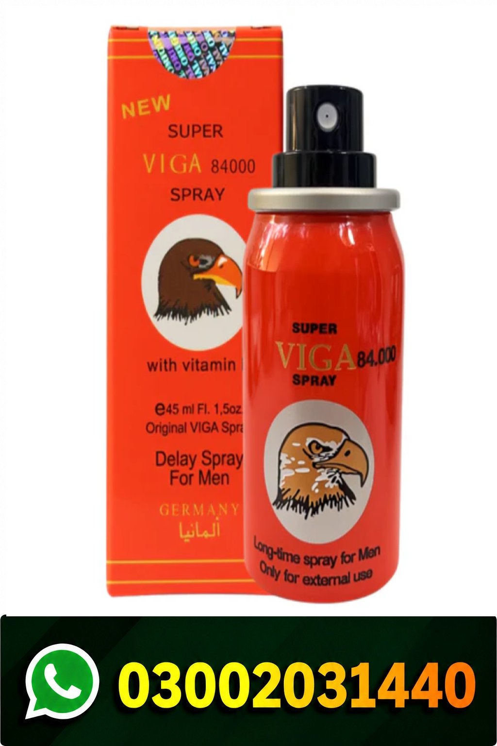 Super Viga 84000 Delay Spray 45Ml In Pakistan