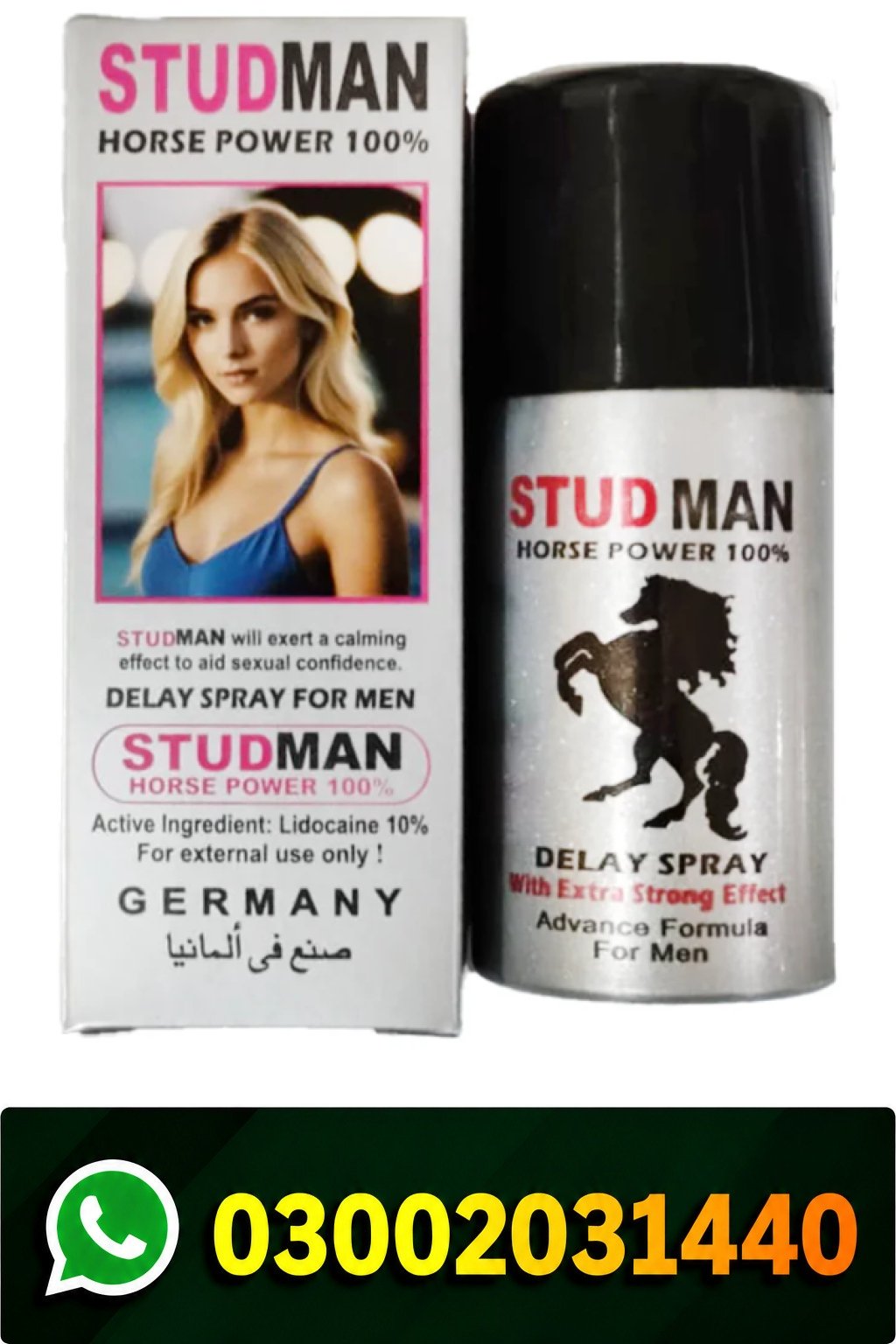 Studman Horse Power 100% Germany Delay Spray Price In Pakistan