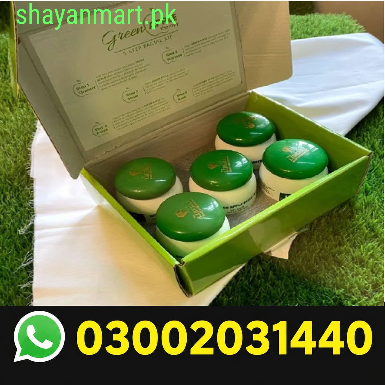 The Liberal Green Apple 5 Step Facial Kit