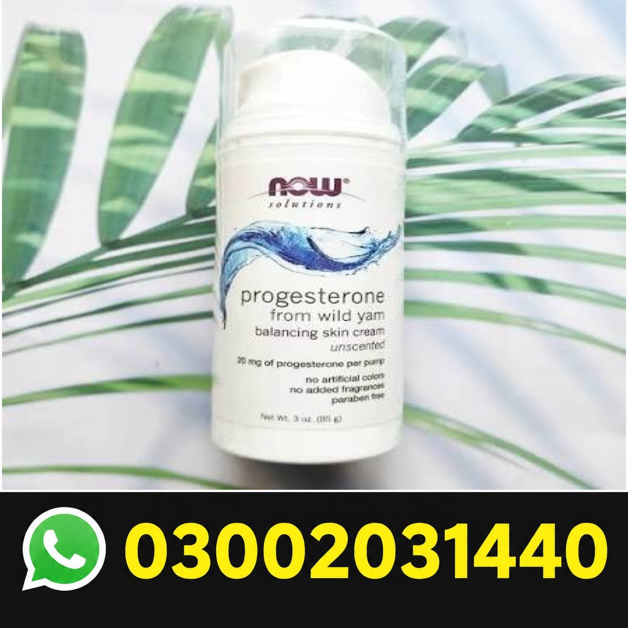 Solutions Progesterone from Wild Yam Balancing Skin Cream