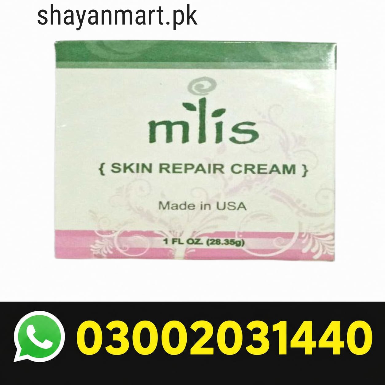 MLIS Skin Repair Cream - 1 FL OZ (28.35g) - Made in USA