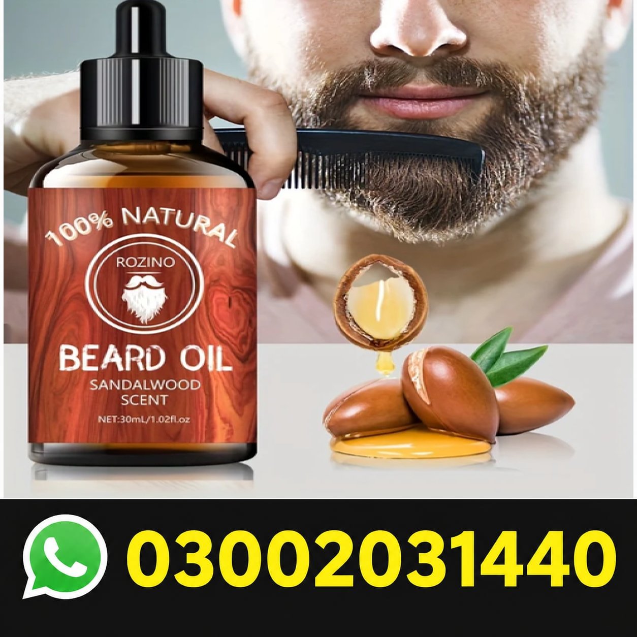 Rozino Beard Oil in Pakistan