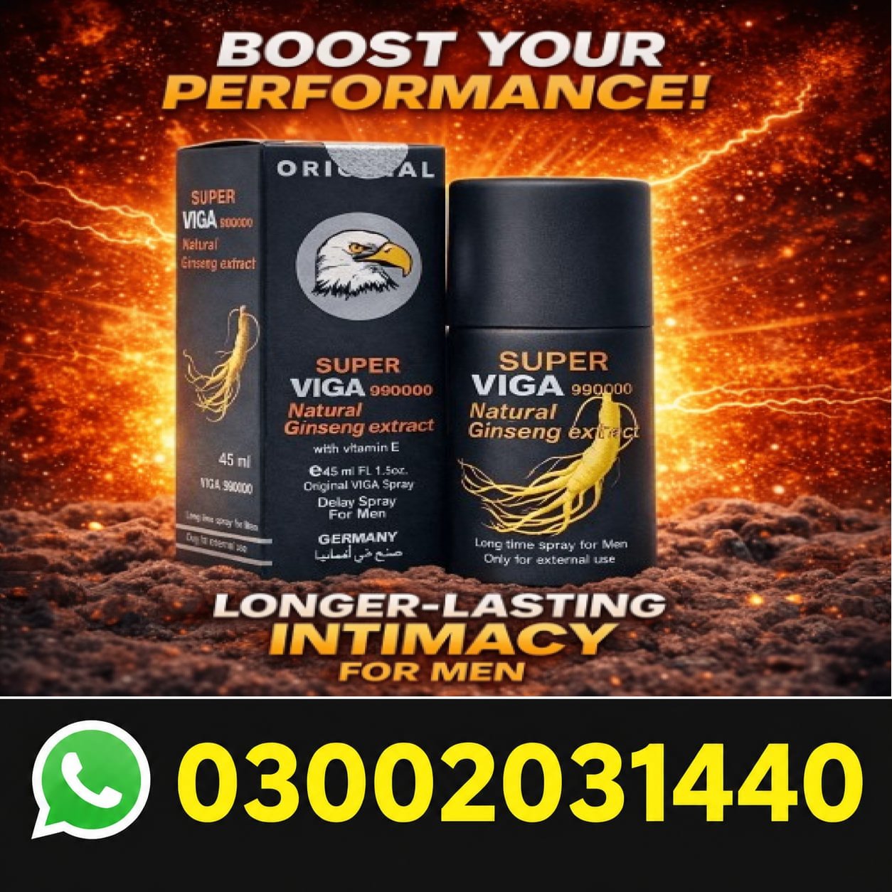 Super Viga 990000 Delay Spray In Pakistan