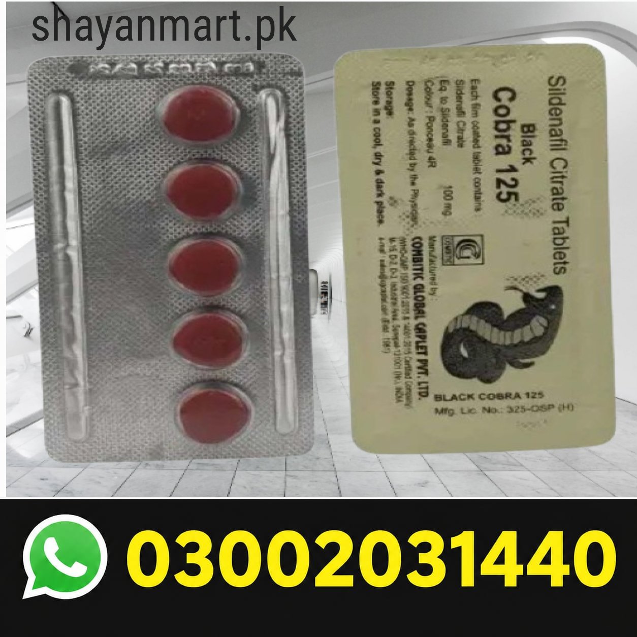 Black Cobra Tablet In Pakistan