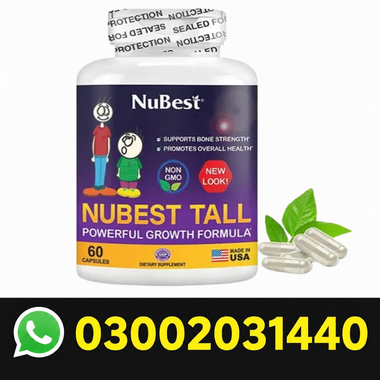 Nubest Tall Height Growth Supplement