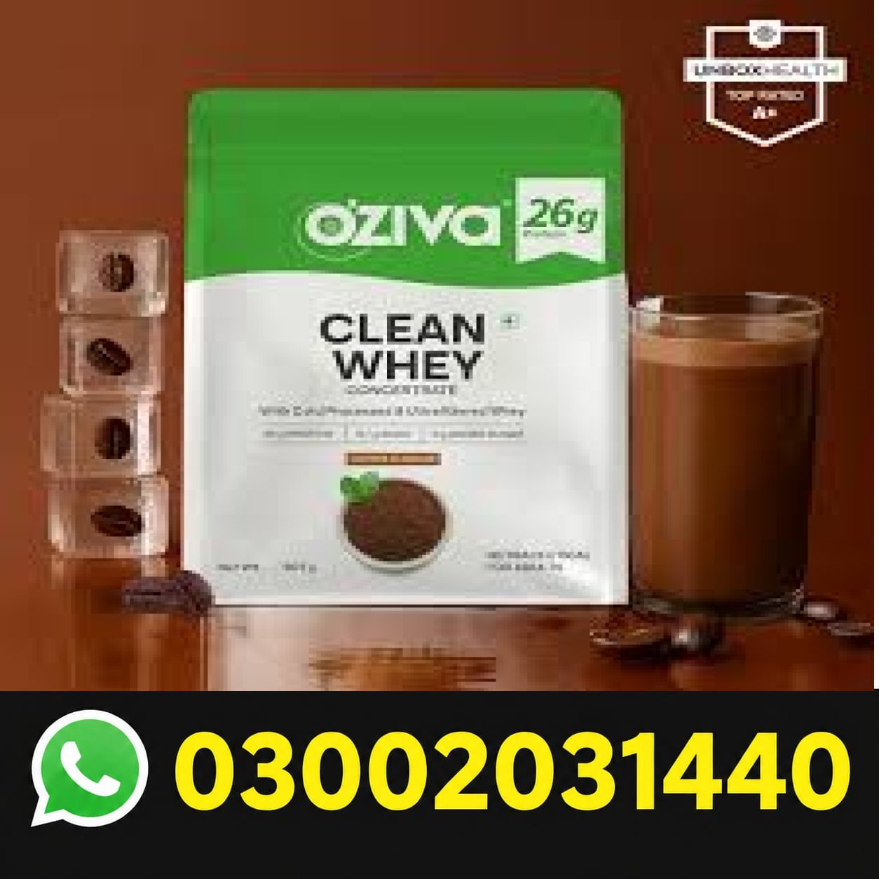 Oziva Clean Whey Concentrate in Pakistan