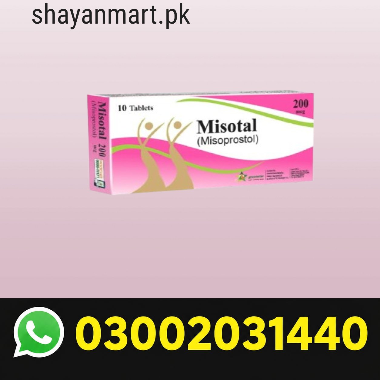 Misotal Mifepristone 10 Tablets In Pakistan