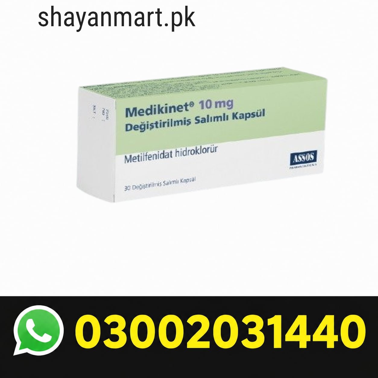 Medikinet XL 10mg in Pakistan
