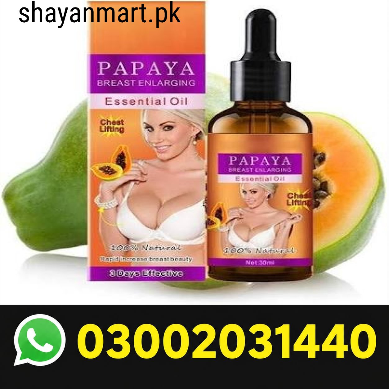 Buy Balay Papaya Breast Oil Online In Pakistan