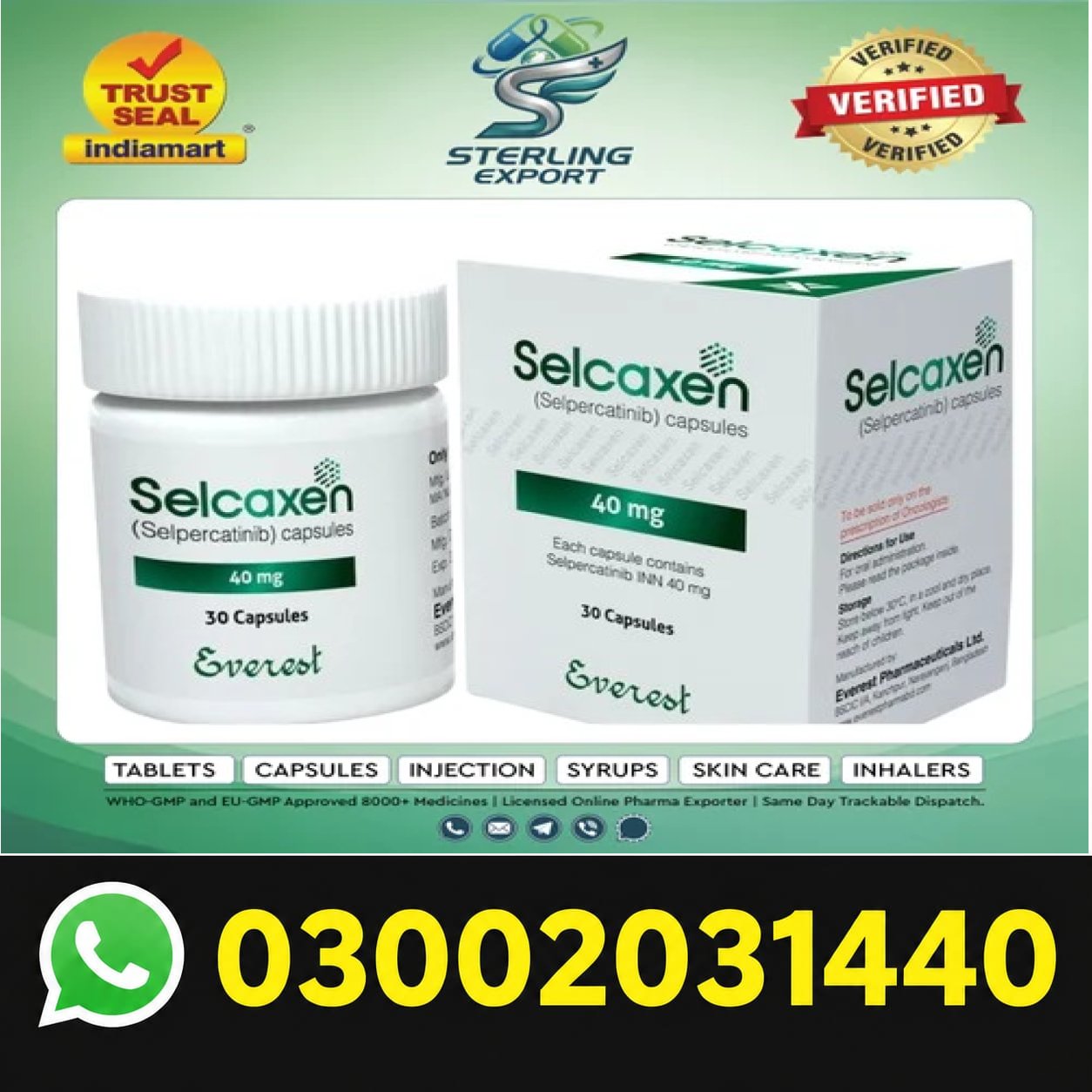 Selcaxen 40mg In Pakistan