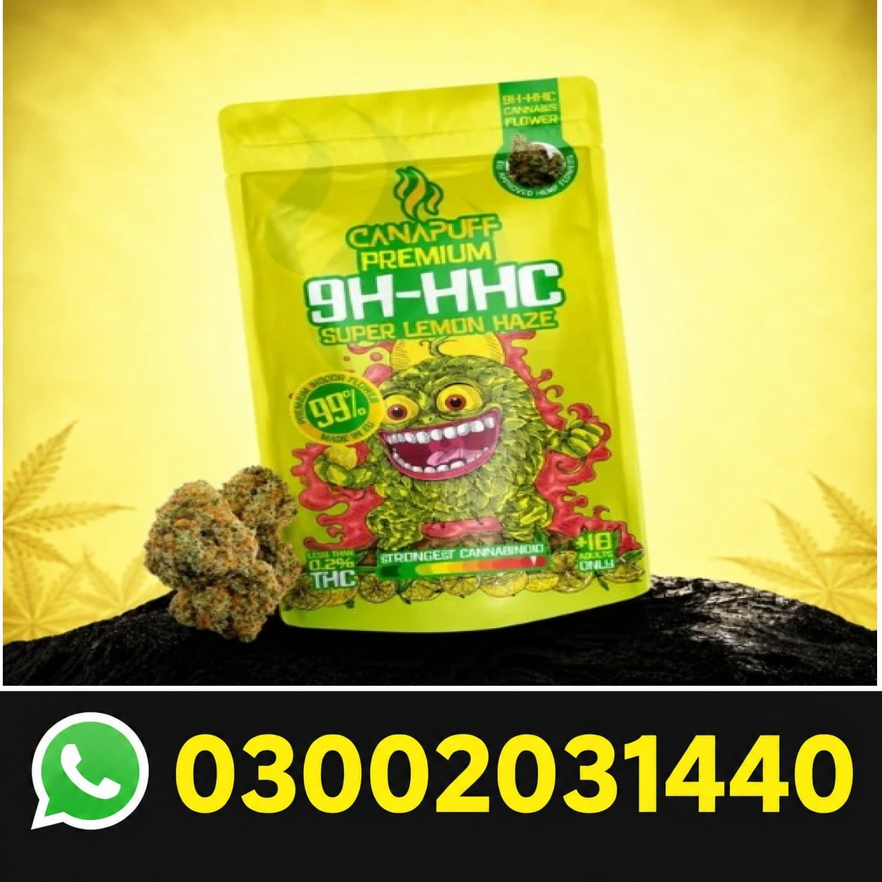 9H-HHC Flowers Super Lemon Haze 99% Price In Pakistan