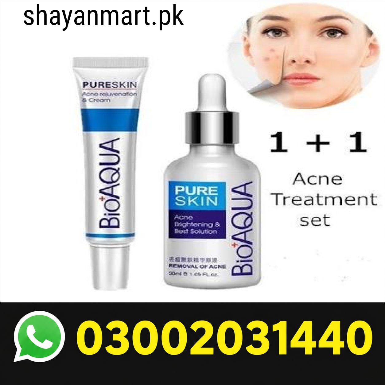 BIOAQUA Acne Removal Serum 30ml in Pakistan