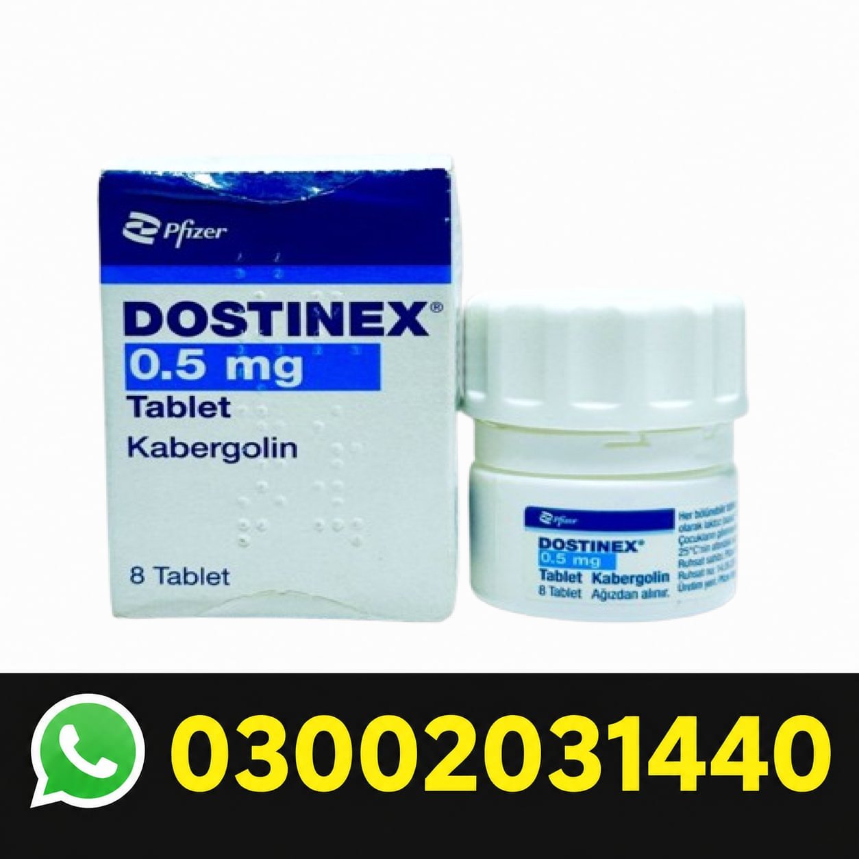 Dostinex 0.5mg Tablet In Pakistan