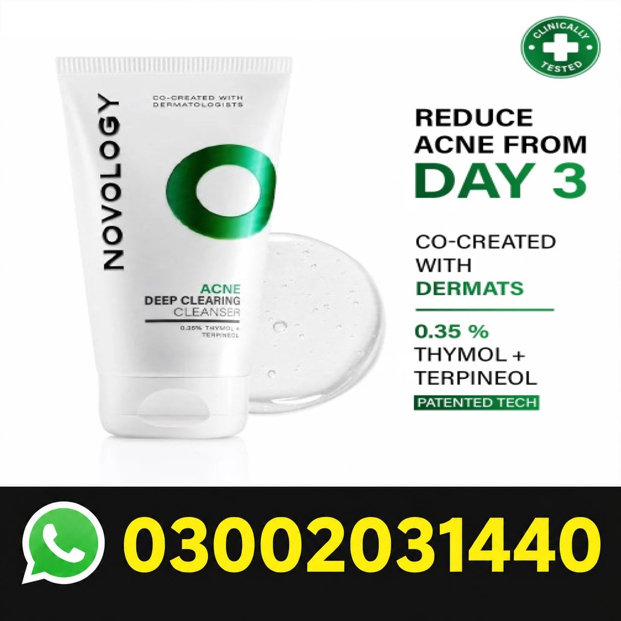 Novology Clearing Cleanser Face Wash In Pakistan