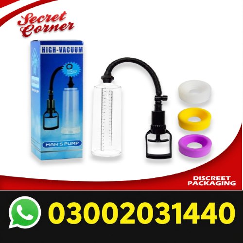 Penis Enlarger High Vacuum Pump In Pakistan